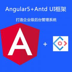 Angular5、Angular4.x、Angular7 Ant Desigin入門實戰(zhàn)視頻教程